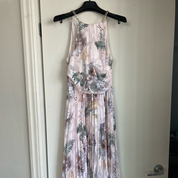 Ted Baker Daniiey Woodland Pleated Maxi Dress, size 1 - Picture 7 of 7